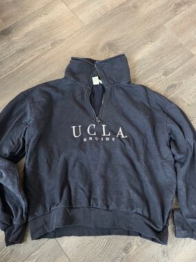Navy Quarter-Zip Women’s Sweatshirt UCLA Bruins